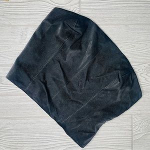 Nwt kirious black faux snake skin tube top shirt festival going out shirt xl y2k